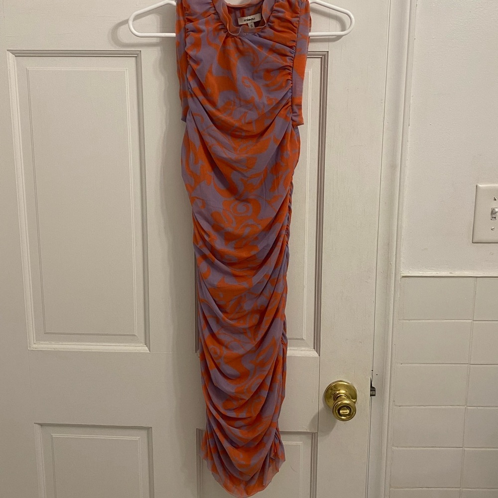 Miaou Suz Dress in Hawaiian Print